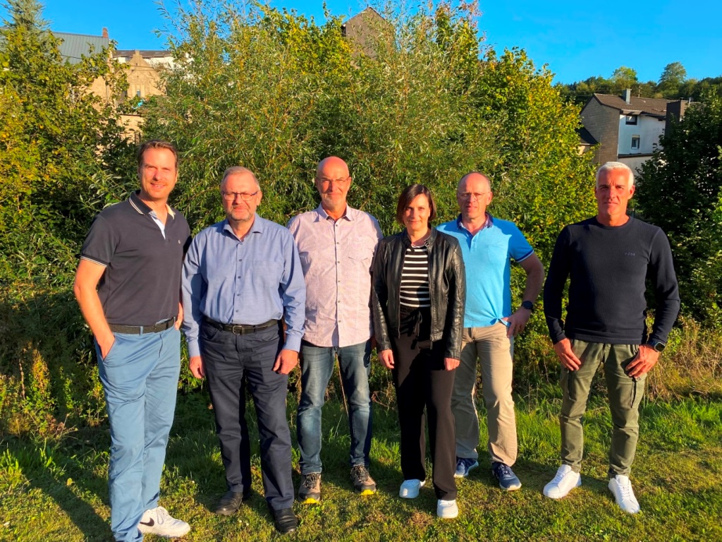 ehrenamtliches Präsidium des RSC Wildpferde Weibern 2024; Michael, Eugen, Bernd, Sanja, Burchard, Roman